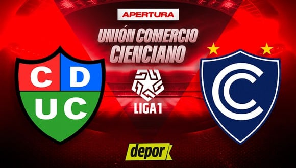 Unión Comercio vs. Cienciano EN VIVO vía Liga 1 MAX: transmisión por el Torneo Apertura